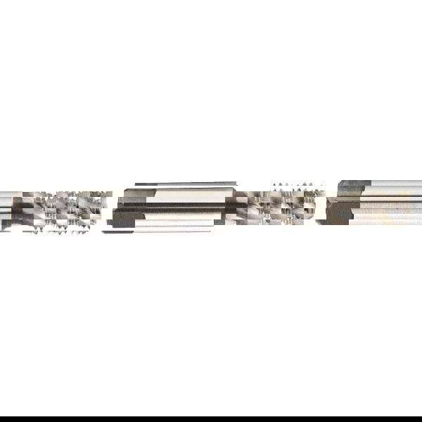 #10-24 UNC, 3 Flute, Bottoming Chamfer, Bright Finish, High Speed Steel Spiral Flute STI Tap